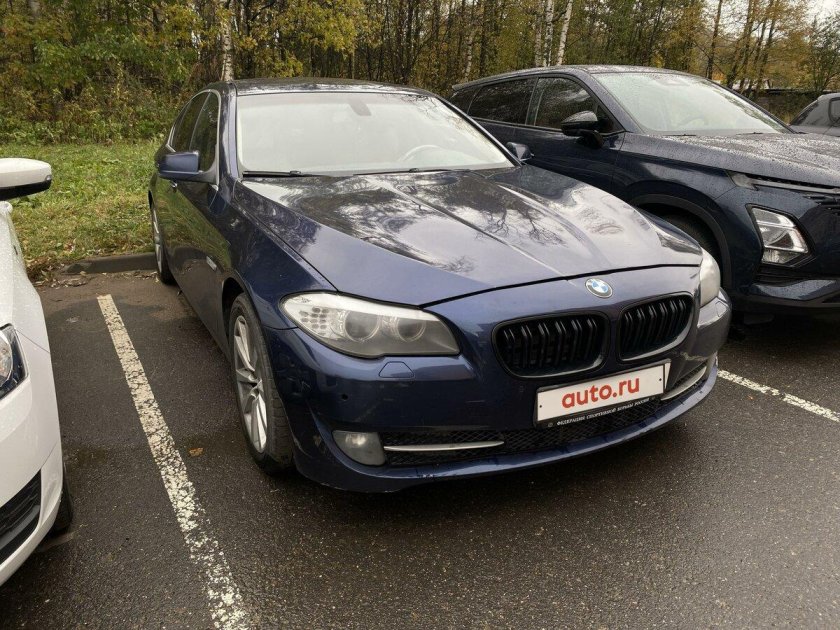 BMW f10 черные ноздри