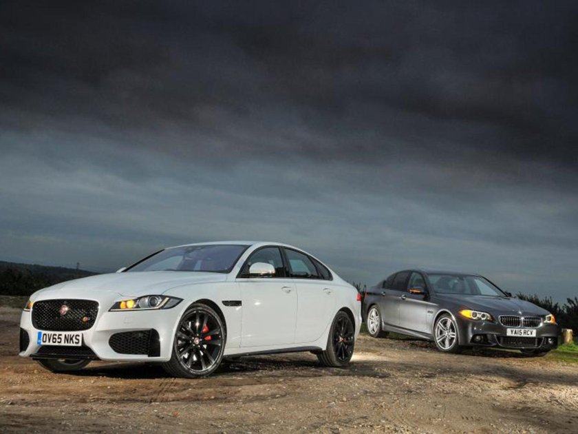 Ягуар XF vs