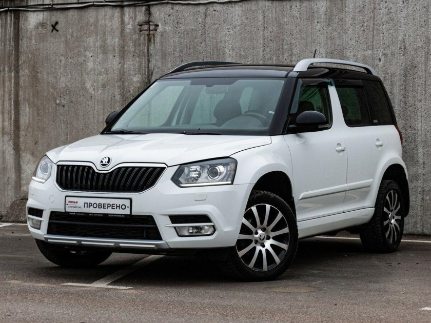 Шкода йети 2017 белая