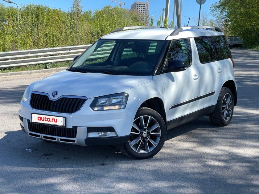 Шкода йети 2017 белая