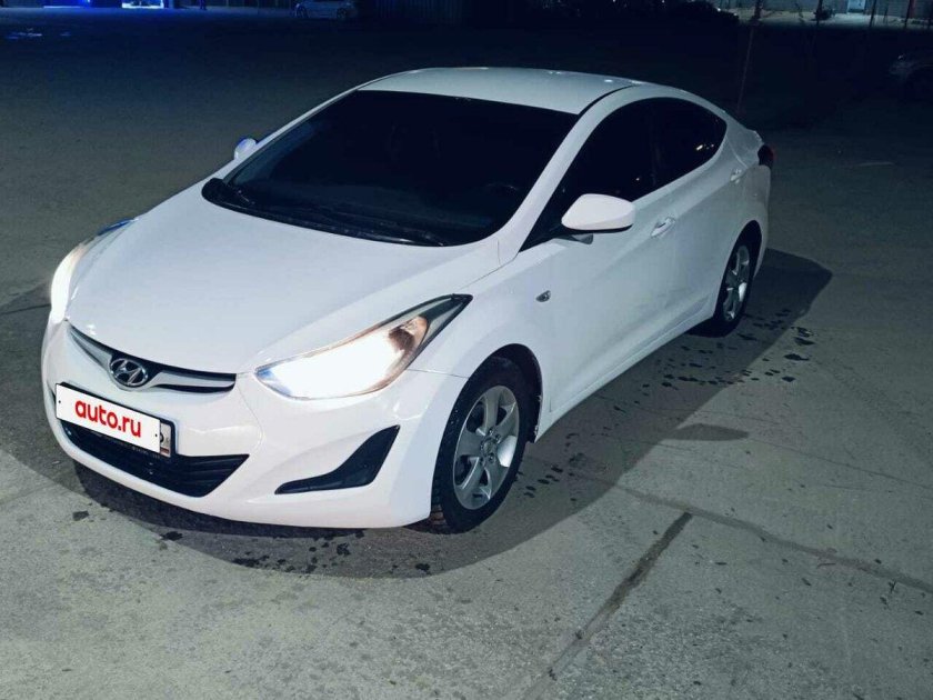 Хендай элантра 2014 белая