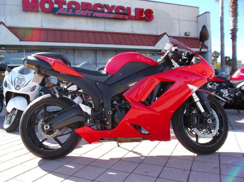 Мотоцикл Кавасаки ниндзя 600