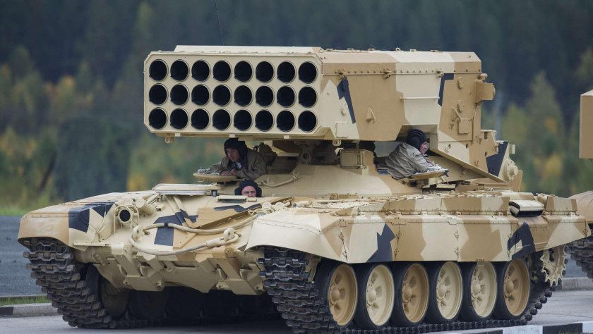 Огнеметная система ТОС-1 "Буратино"