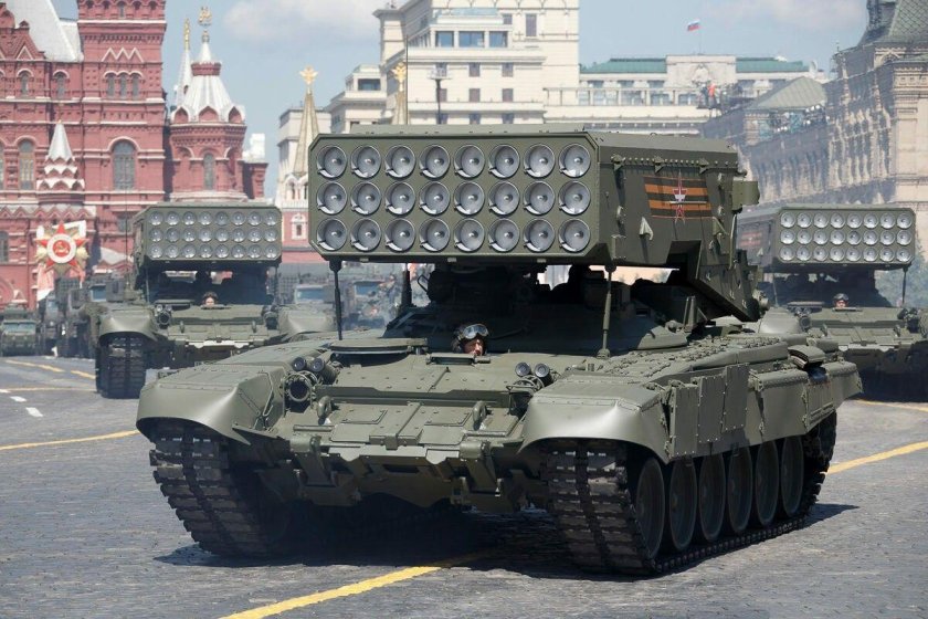 РСЗО ТОС-1а солнцепёк