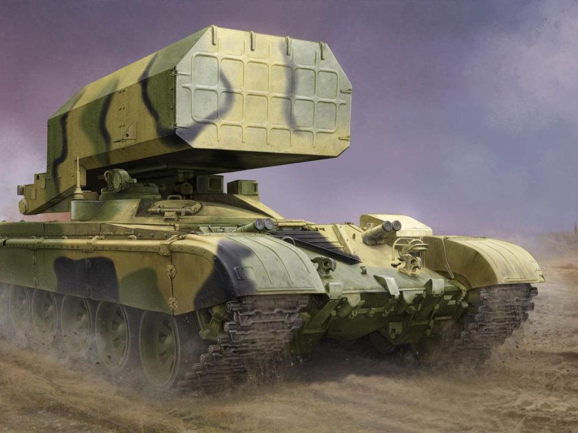 РСЗО ТОС-1 "Буратино"