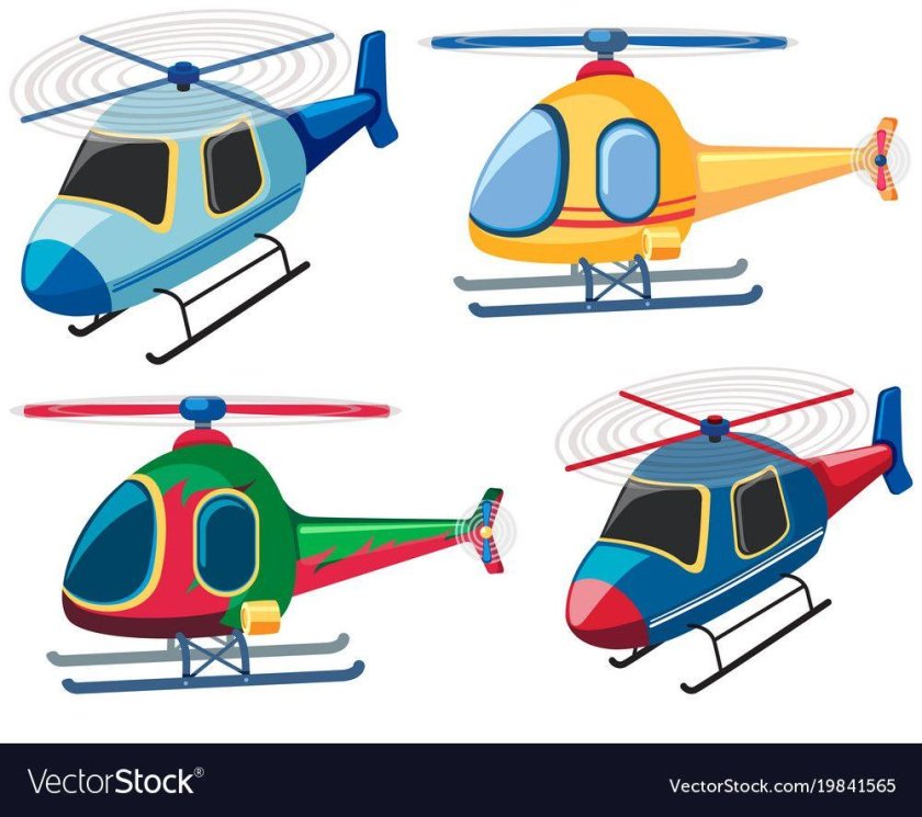 Вертолет для дошкольников