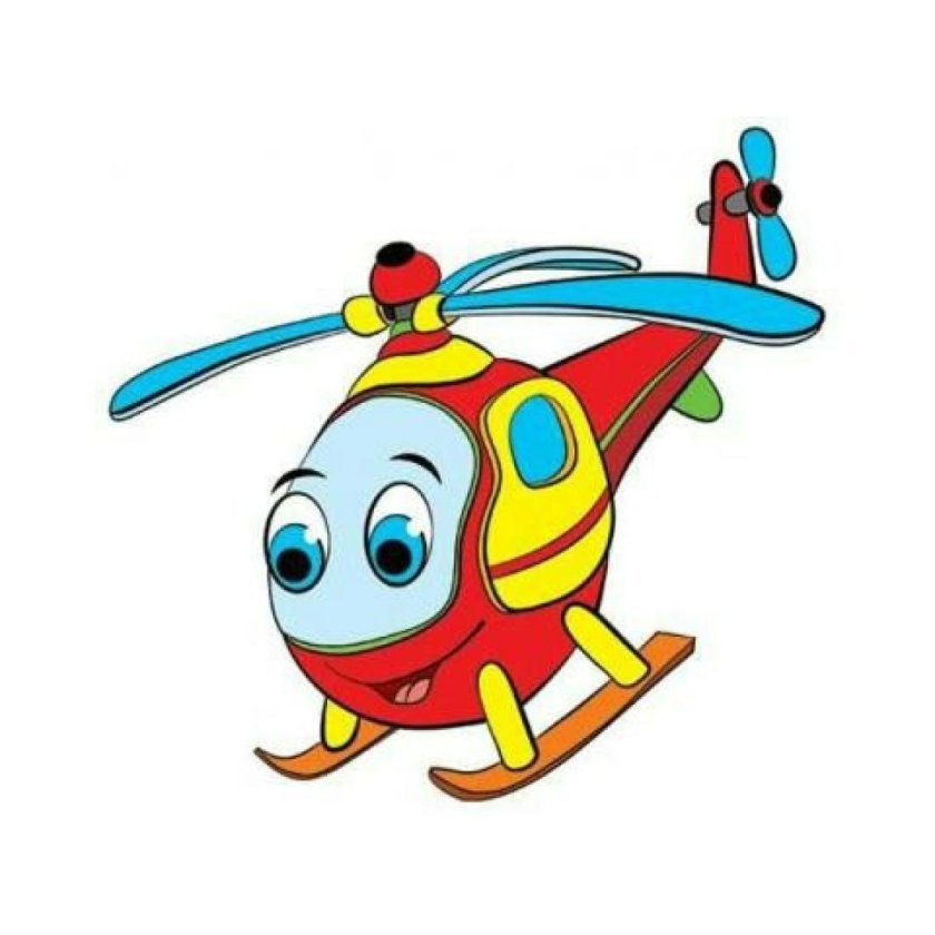 Вертолет детский