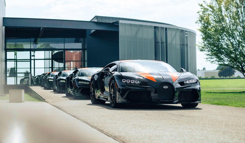 Bugatti Chiron super Sport 300 салон