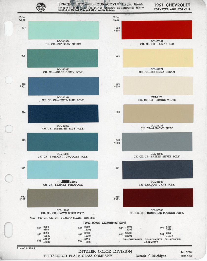 Код краски Шевроле Лачетти 2007