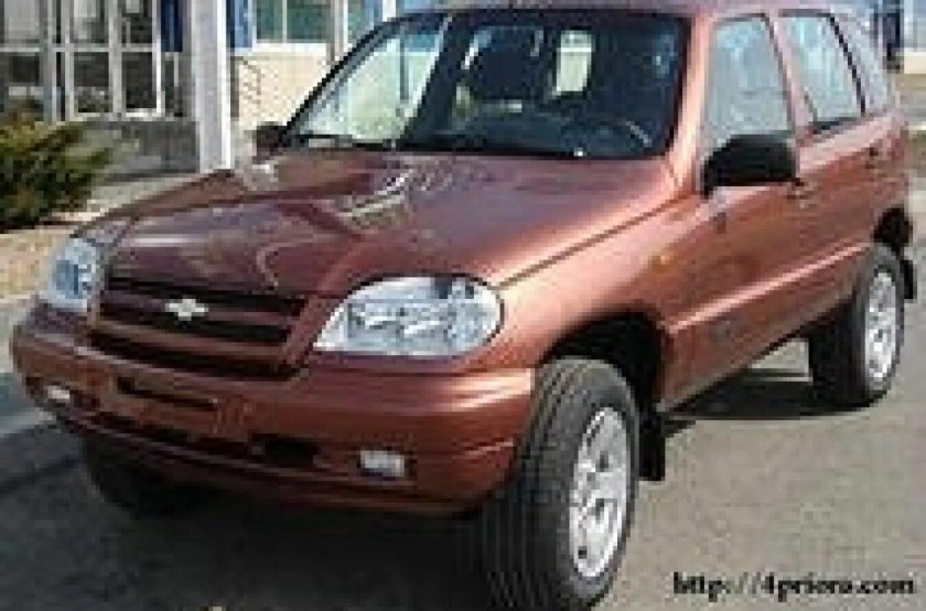 Цвет Бароло Шевроле Нива