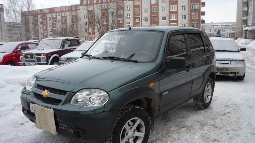 Цвет Сочи 360 Нива Шевроле