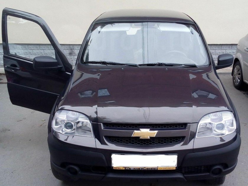 Бакложановая Нива Шевроле