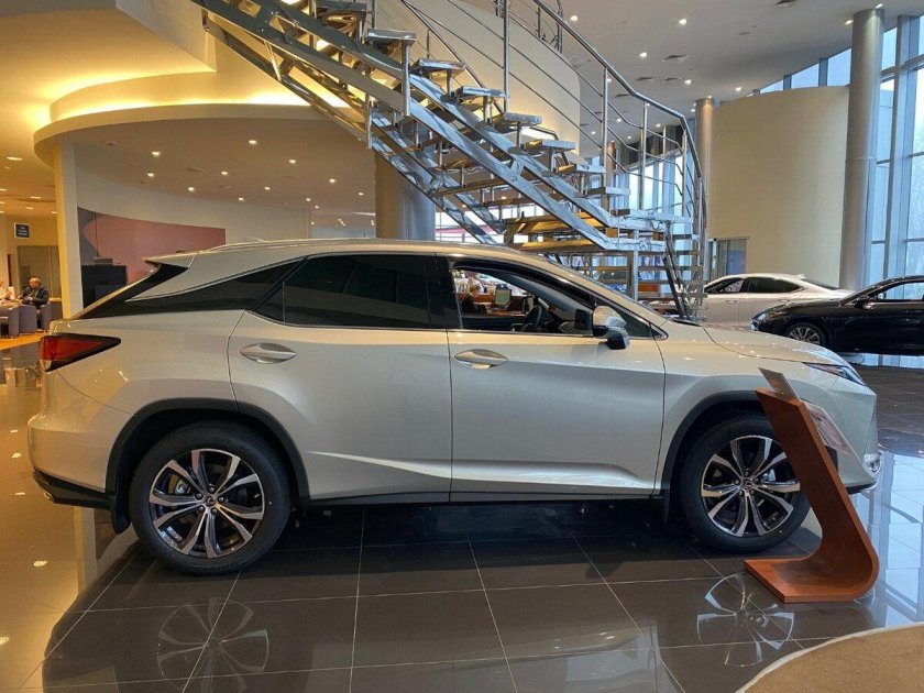 Лексус бежевый металлик RX 300