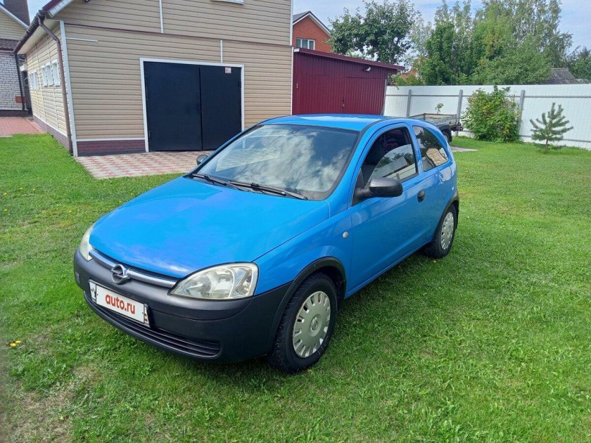 Рено Логан синий