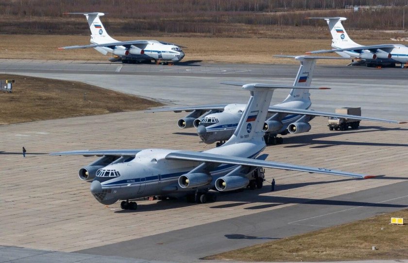 Ил-76 аэродром Чкаловский