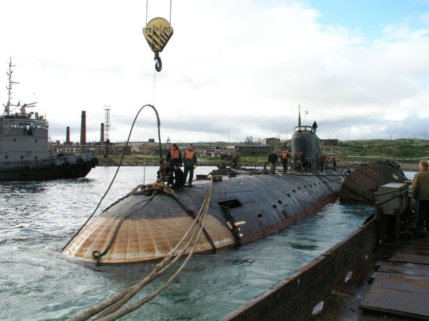 Ленинский комсомол атомная подводная лодка