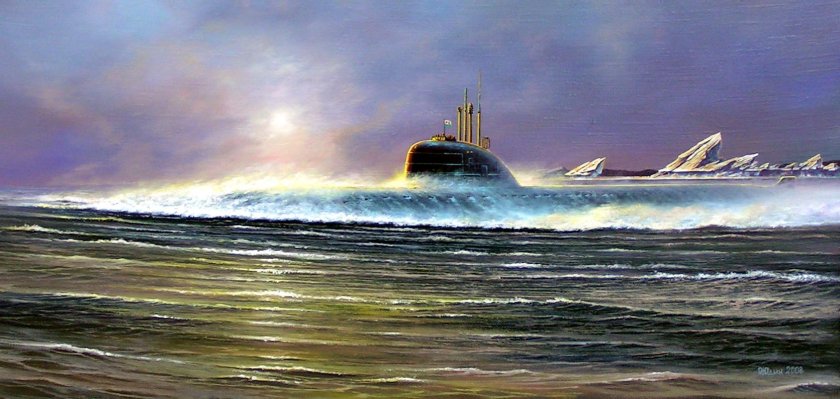 Ленинский комсомол атомная подводная лодка