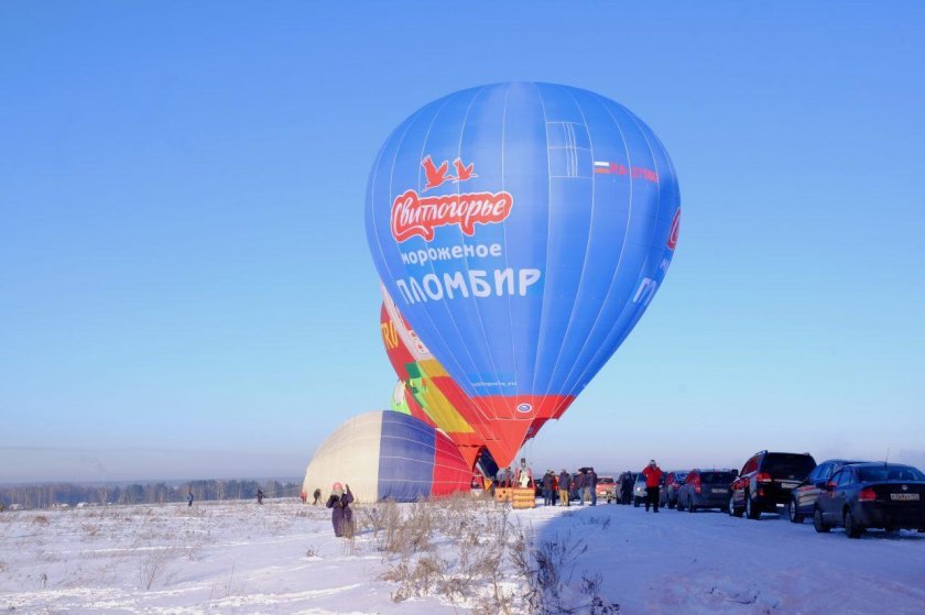 Тепловой аэростат ат104