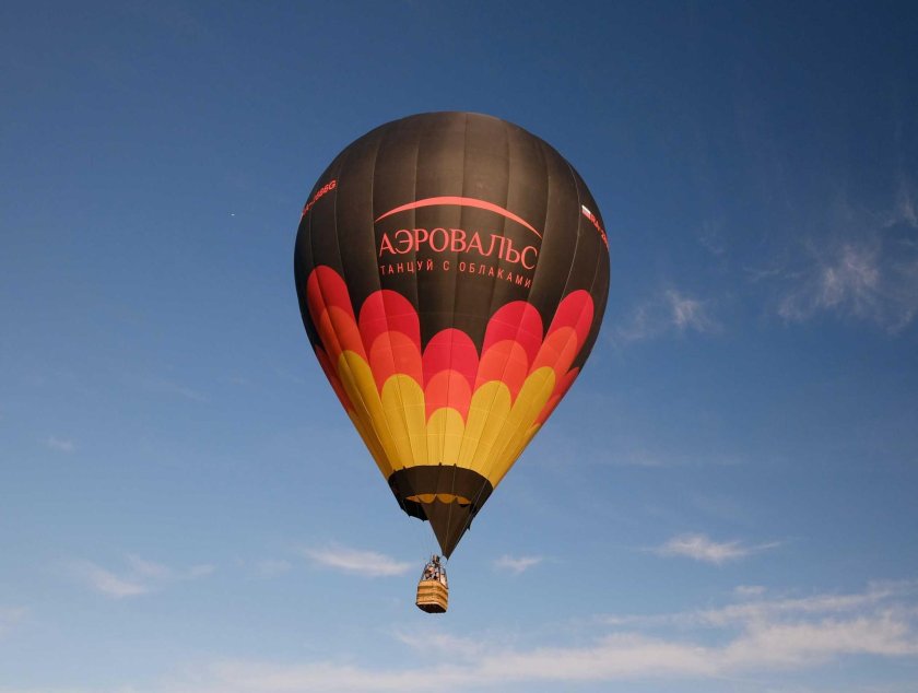 Сертификат на полет на воздушном шаре