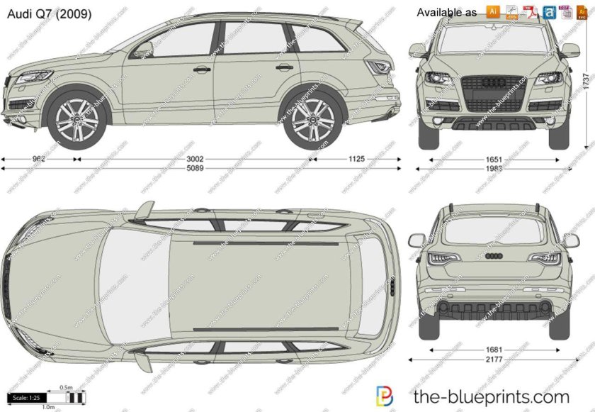 Габариты БМВ х5 е70
