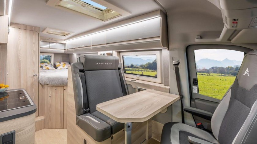 Американский роскошный дом на колесах внутри