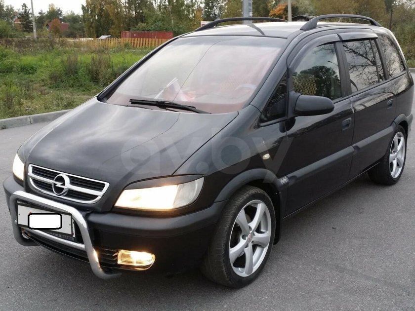 Опель зафира 2002