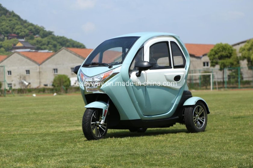 Трицикл электрический с кабиной