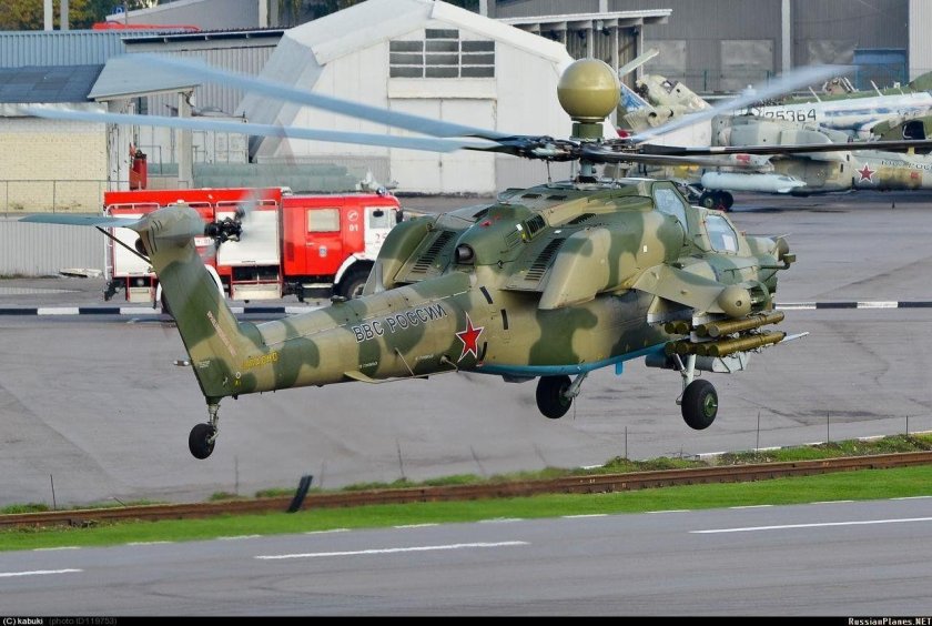 Вертолеты ми-28уб