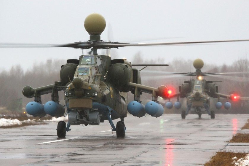 Вертолеты ми-28уб