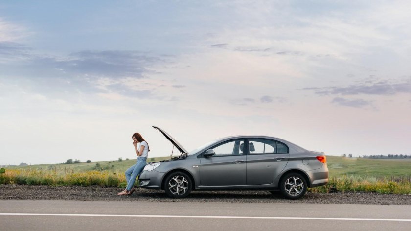 Машина сломалась