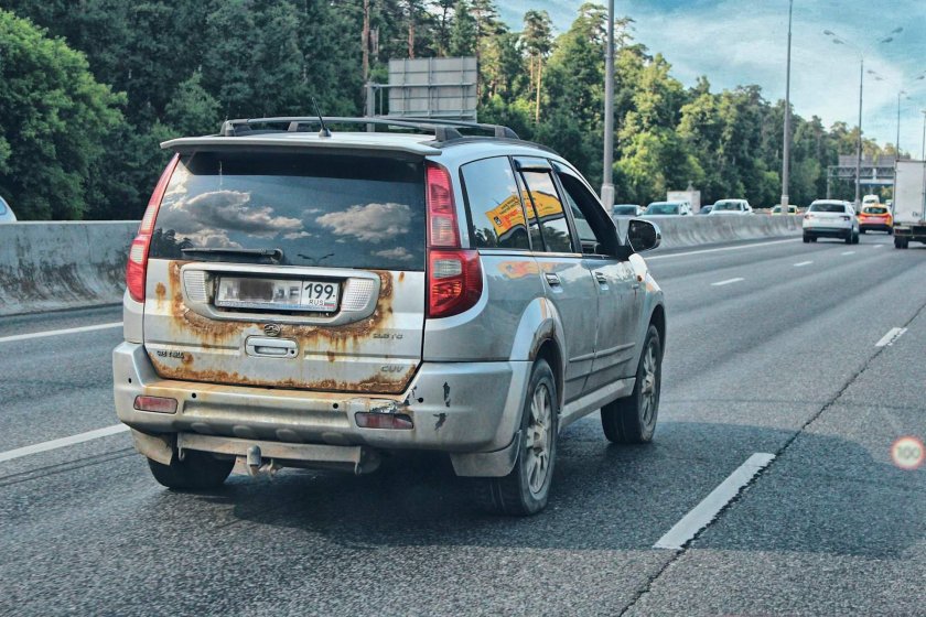 Ржавчина на китайских авто