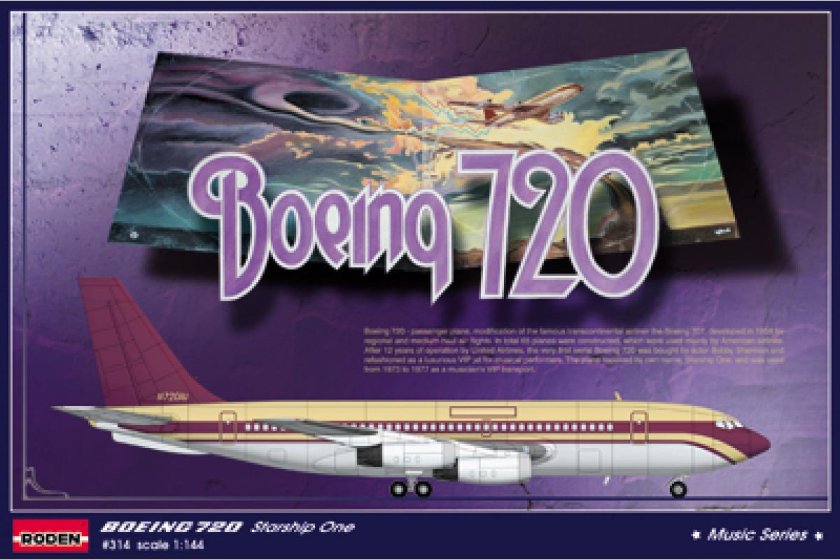 Rod319 Roden 1/144 самолет Boeing 720