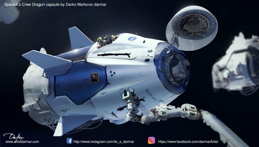 Драгон 2 корабль