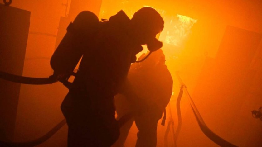 Пожар на подводной лодке