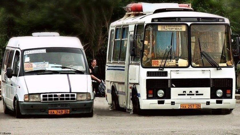 ПАЗ 3205 заниженный