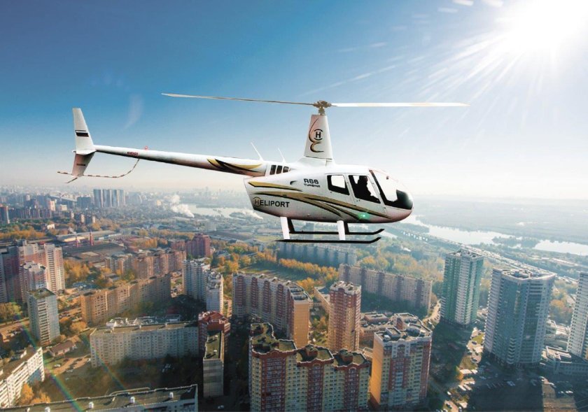 Полет на вертолете