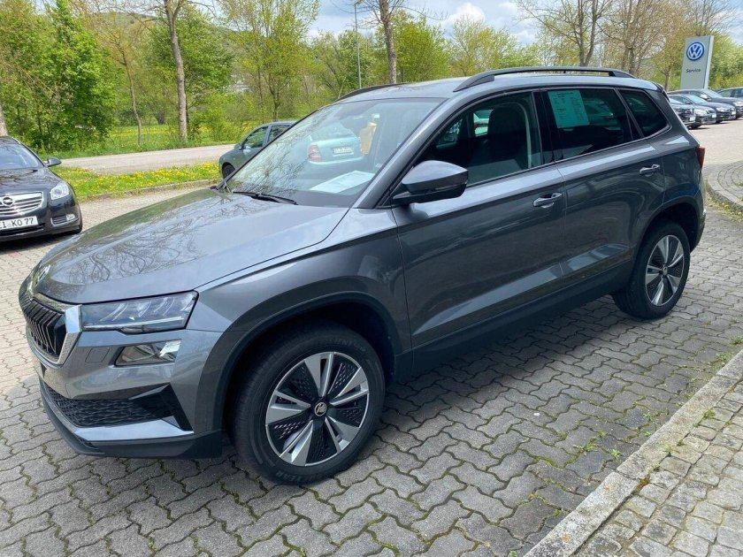 Skoda kodiaq серый