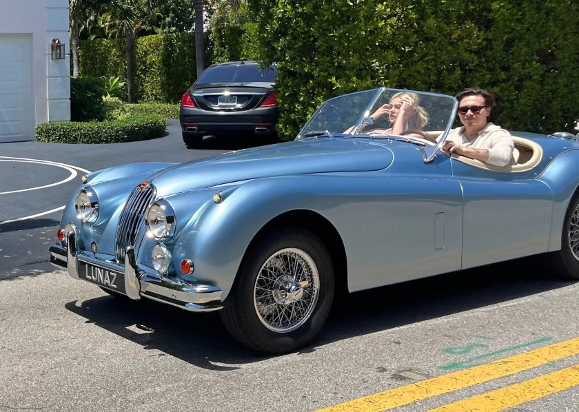 Jaguar xk140 1954