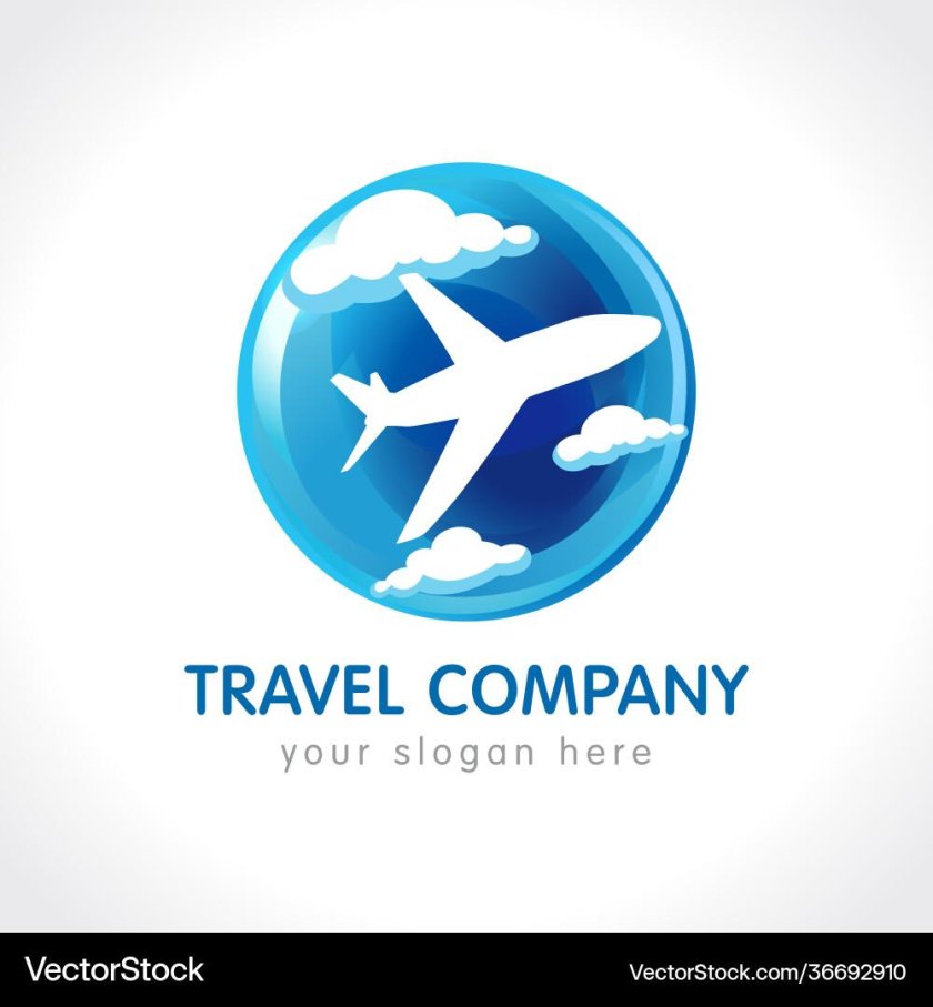 Самолет логотип