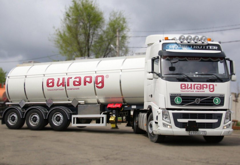 Вольво бензовоз