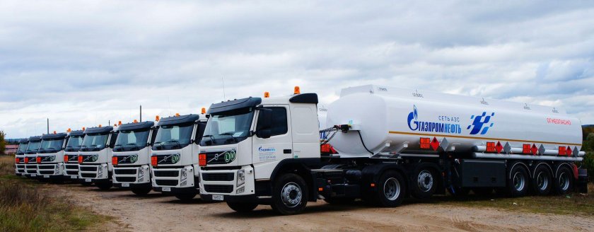 Бензовоз Вольво Газпромнефть