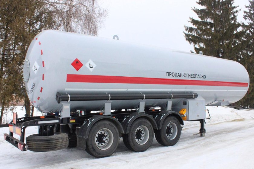 Полуприцепы газовозы СУГ