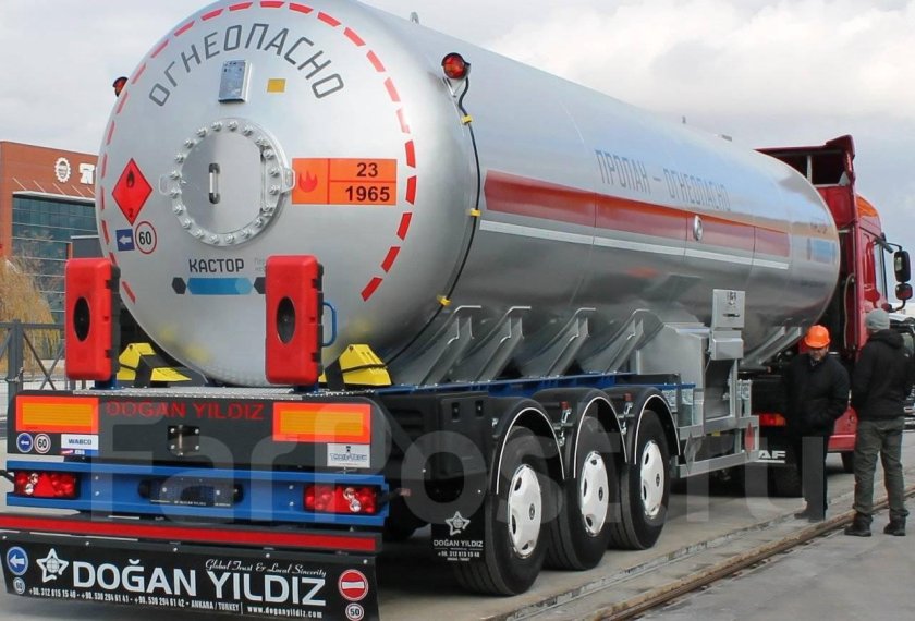 Газовоз полуприцеп