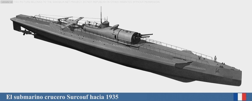 Сюркуф подводная лодка