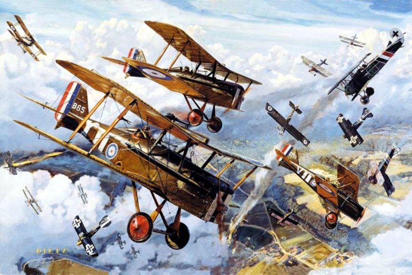 Асшепс самолеты первой мировой войны