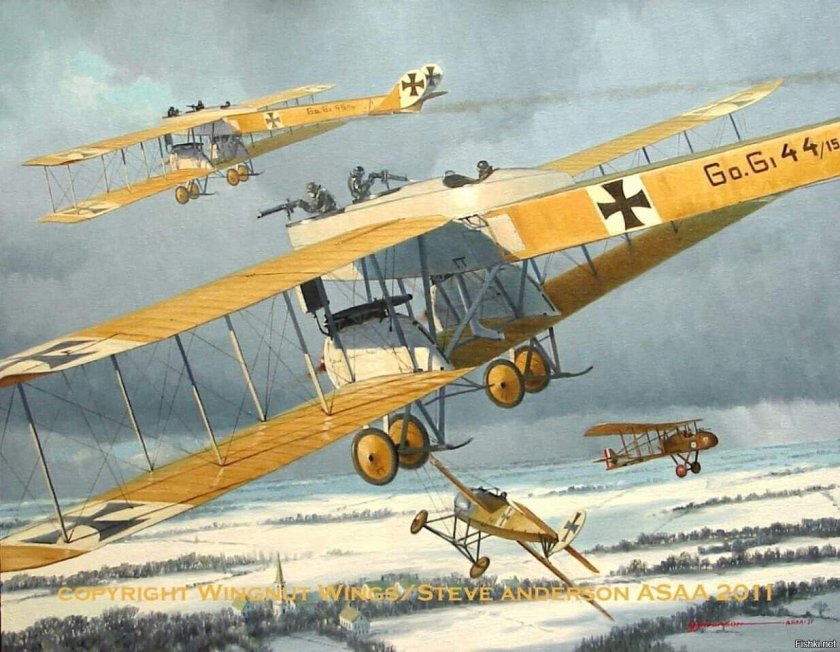 Самолеты первой мировой войны 1914-1918