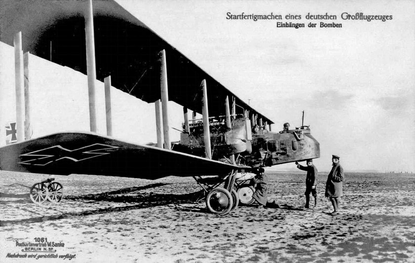 Бомбардировщики 1 мировой войны