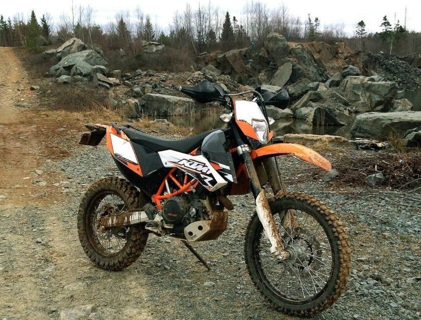 КТМ мотоцикл эндуро