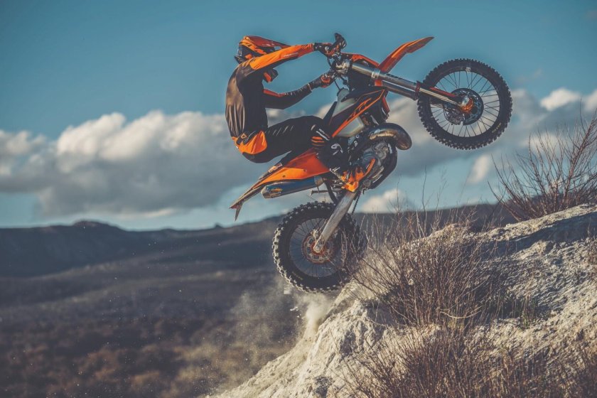 КТМ мотоцикл эндуро