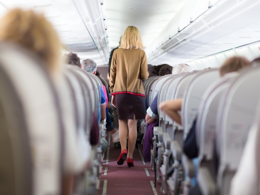 Самолет с пассажиром